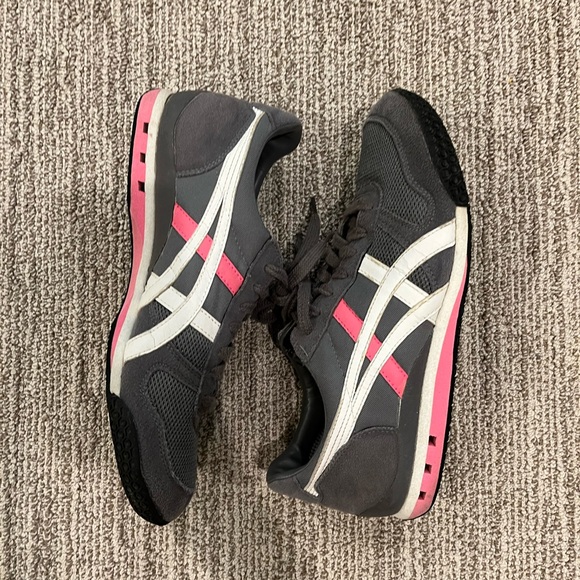 Onitsuka Tiger ASICS grey pink sneakers - Picture 4 of 6